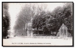 91 St MICHEL Sur ORGE, Entrée Château De Lormoy, Phototypie Royer, Voyagé 1911 - Saint Michel Sur Orge