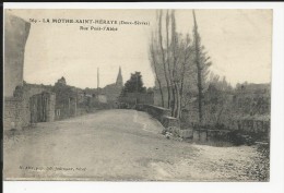 Carte Postale    :  La Mothe - Saint - Héraye : Rue Pont L'Abbé - La Mothe Saint Heray