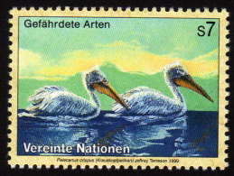 UNO WIEN 1999 ** Pelikan / Pelecanus Crispus - MNH - Pelícanos