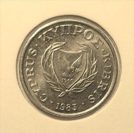 @Y@    Cyprus   25  Mills    1963    Unc  (2848) - Zypern