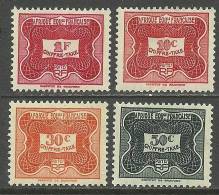 FRANKREICH Africa Eqvatoriale Francaise Tax Postage Due Porto * - Unused Stamps