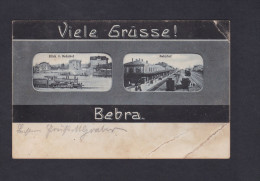 AK - Viele Grüsse ! Bebra ( Multivues Bahnhof Zug Gare Chemin De Fer Train A. Vaternahm ) - Bebra