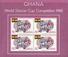GHANA WORLD CUP SOCCER CHAMPIONSHIP Sc 263a IMPERF MNH 1966 - 1966 – Inghilterra