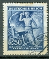 Deutsches Reich Böhmen Und Mähren Mi. 130 Gest. Richard Wagner Oper Siegfried Schmied Nibelungen - Gebraucht
