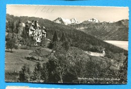 OV1108, Oberhofen Am Thunersee, Hotel Elisabeth, Circulée 1945 - Oberhofen Am Thunersee