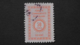 Turkey - 1965 - Official Stamp - Mi:D102 O - Look Scan - Timbres De Service