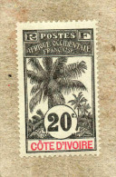 CÖTE D´IVOIRE : Palmier - - Neufs