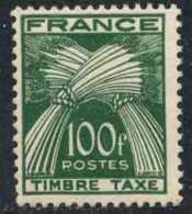 FRANCE - GERBE / TIMBRE TAXE # 89 ** / A - 1/4 DE LA COTE (ref T1939) - 1859-1959 Neufs