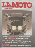 RA#48#03 Rivista LA MOTO Ed.Edigamma Aprile 1989/APRILIA ENDURO/HONDA CBR  600/POSTER YAMAHA FZR 750R - Engines