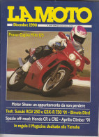 RA#48#13 Rivista LA MOTO Ed.Edigamma Dic. 1990/APRILIA FUTURA E HONDA VFR 750/CAGIVA/ADVENTUR YAMAHA/RALLY DEI FARAONI - Engines