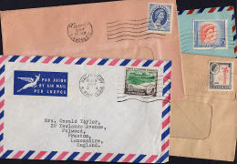 F0021 RHODESIA & NYASALAND, 4 @ Covers - Rhodesia & Nyasaland (1954-1963)