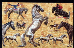 Slovakia 2005 Mi 519-520 In BL ** Horses - Nuovi