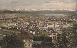 1900 Circa ZURICH GESAMTANSICHTVON DER WALD AUS - Wald