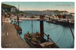 CPA - DOVER - INNER HARBOUR - BATEAUX - SHIPS - Colorisée - Vers 1910 - - Dover