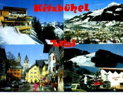 KITZBUHEL TIROL HAHNENKAMM 4 VUES/ 1 CARTE - Kitzbühel