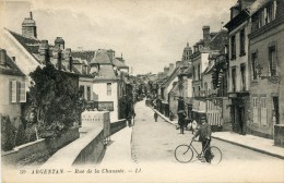 CPA 61 ARGENTAN RUE DE LA CHAUSSEE - Argentan