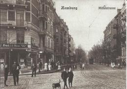 Hamburg - Mittelstrasse  1910   (4049) - Mitte