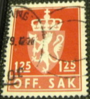 Norway 1975 Official 1.25kr - Used - Servizio