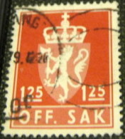 Norway 1975 Official 1.25kr - Used - Service