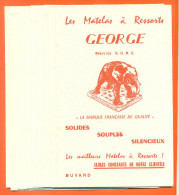 Lot De 10 Buvards  "  Le Matelas à Ressorts George  "  Elephant - Collezioni & Lotti