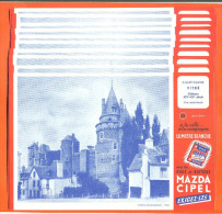 Lot De 10 Buvards  "  Mazda Cipel Chateau De Vitré  " - Lots & Serien