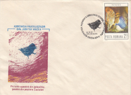 PREHISTORIC CAVE DRAWINGS, CUCIULATA CAVE, SPECIAL COVER, 1993, ROMANIA - Prehistory