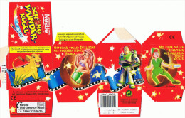Nestle Schoko Wunder Kugel Verpackung - Disney Filmhelden Variante - Sonstige & Ohne Zuordnung