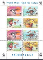 2000. Azerbaijan,  WWF, Ducks, Sheetlet, Mint/** - Aserbaidschan