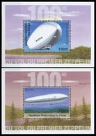 République Démocratique Du Congo - BL193/194 - Centenaire Du Zeppelin - 2001 - MNH - Nuevos