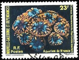 NEW CALEDONIA 23 FRANCS AQUARIUM DE NOUMEA CORAUX FLUORESCENTS RANTAMIASET OF 1 USEDNH 1970's(?)SG616 READ DESCRIPTION!! - Used Stamps