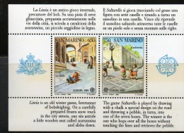 EUROPA  1989 JEUX D"ENFANTS Année Luxe** Manque 2 Val  GRECE Et  BF N° 10  ACORES- Cote 290  € - 81 Val Et 4 BF - Années Complètes