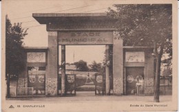 Ardennes :  CHARLEVILLE  :  Entrée   Du  Stade   Municipal - Chateau Porcien