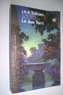 M#0B38 J.R.R.Tolkien IL SIGNORE DEGLI ANELLI LE DUE TORRI Tascabili Bompiani Ed.2002 - Science Fiction Et Fantaisie