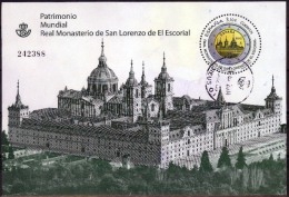 España 2013 BF Usada. Monasterio San Lorenzo El Escorial.  See Description. - Abbeys & Monasteries