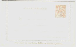 Entier / Stationery Carte Lettre De Nouvelle Calédonie, Neuve - Postal Stationery