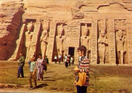 The Temple Of Abu Sembel - Egypt - Formato Grande Viaggiata - Gizeh