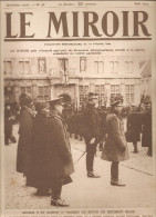Le Miroir N°56 De Noël 1914 George V Et Albert 1er Passent En Revue Un Régiment  Belge - French