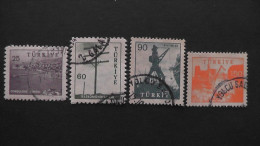 Turkey - 1959 - Mi:1702,1704-6 O - Look Scan - Usati