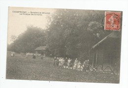 Cp , 91 , CHAMPROSAY , Sanatorium Minoret , Le Kiosque Des Enfants , Voyagée - Sonstige & Ohne Zuordnung