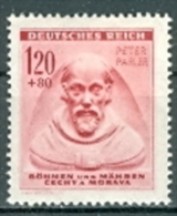 Deutsches Reich Böhmen Und Mähren Mi. 7115 Ungebraucht Peter Parler Baumeister - Unused Stamps