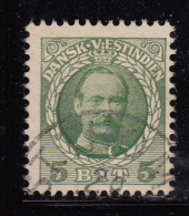Danish West Indies Used Scott #43 5b Frederik VIII - Denmark (West Indies)