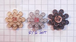 SIK  (Serbia) Yugoslavia / Factory Wire Core / LOT PINS - Lotes