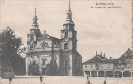 LUDWIGSBURG / MARKTPLATZ Mit STADTKIRCHE - Ludwigsburg