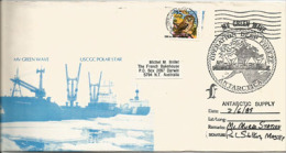Expedition Antarctique Americaine 1989. MacMurdo Station.(Operation DeepFreeze) Navire MV Green Wave. Signée. Rare. - Estaciones Científicas
