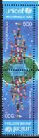 HUNGARY 2015 ORGANIZATIONS Children UNICEF (tete-beche) - Fine Set MNH - Neufs