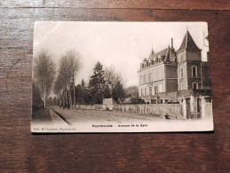 Carte Postale Ancienne : PEYREHORADE : Avenue De La Gare, Animé En 1907 - Peyrehorade