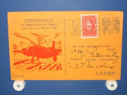 FFC First Flight 034 Amsterdam - Praag Tsjechie 1946 - A207a (nr.Cat DVH) - Airmail