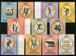 HUNGARY - 1960.17th Olympic Games,Roma Cpl.Set MNH! - Ungebraucht