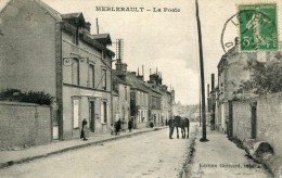 CPA 61 MERLERAULT LA POSTE 1916 - Le Merlerault