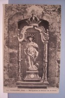 LA  VERDIERE --- Reliquaire Et Statue De ST ROCH - Cuers